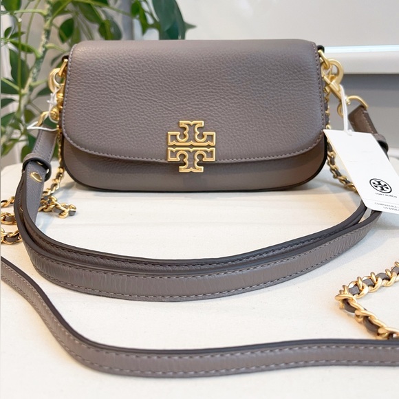 🔥NeW! Tory Burch Britten Convertible Crossbody - Picture 6 of 17